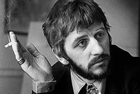 Ringo Starr of the Beatles by Barrie Wentzell