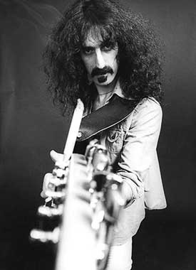 Frank Zappa by Neil Zlozower