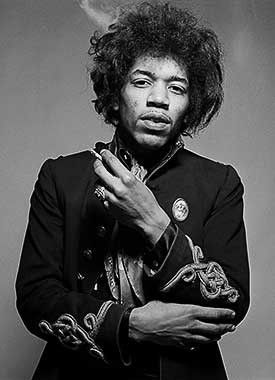 Jimi Hendrix by Gered Mankowitz