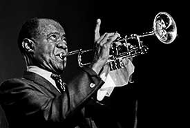 Louis Armstrong by Barrie Wentzell