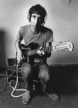 Pete Townshend of the Who by Barrie Wentzell