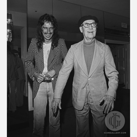 Alice Cooper with Groucho Marx by James Fortune
