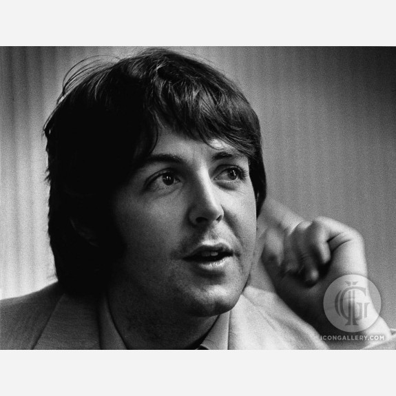 Paul McCartney of the Beatles by Barrie Wentzell