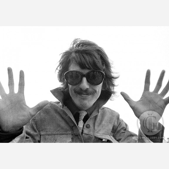 George Harrison of the Beatles by Barrie Wentzell
