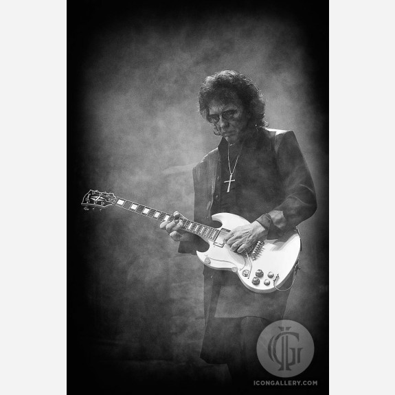 Tony Iommi of Black Sabbath by Jérôme Brunet