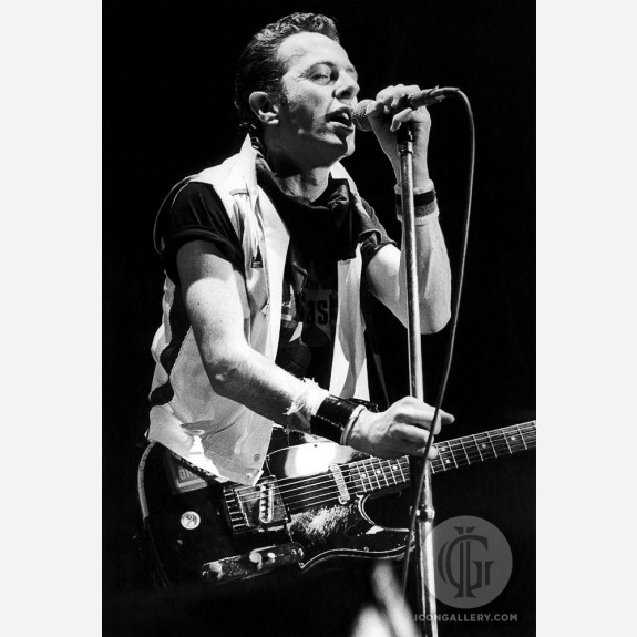 Joe Strummer of the Clash by Christian Rose