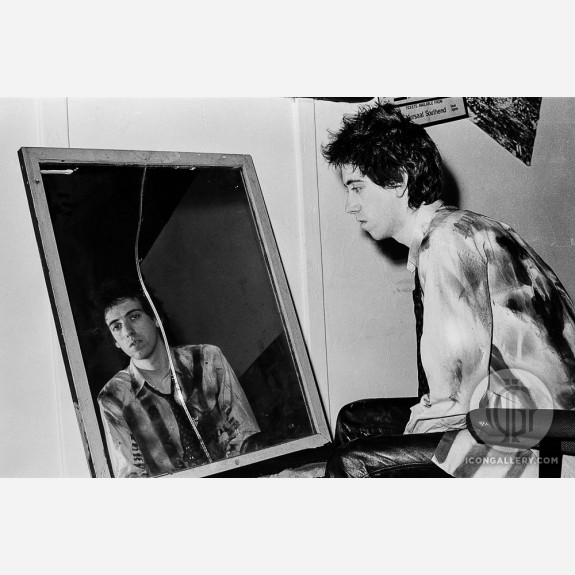 Mick Jones of the Clash by Steve Emberton