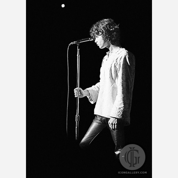 Jim Morrison of the Doors by Peter Sanders