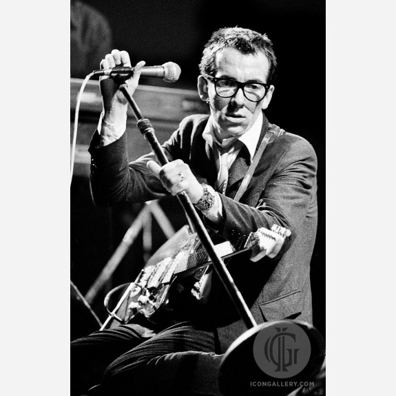 Elvis Costello by Adrian Boot