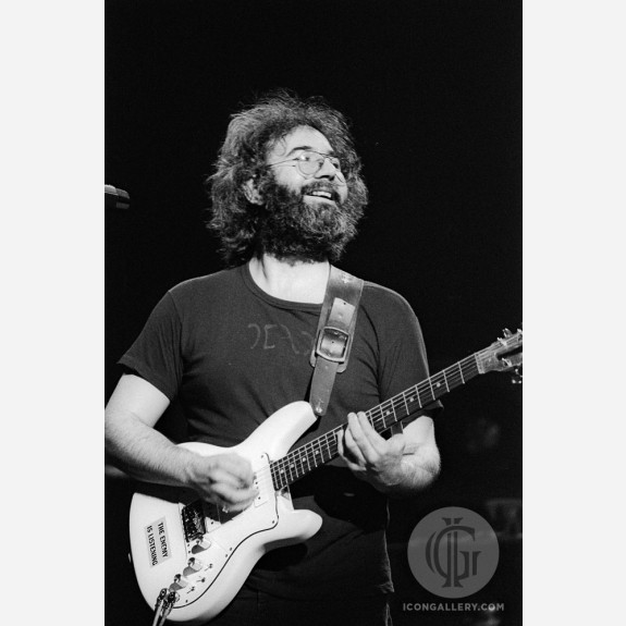 Jerry Garcia of the Grateful Dead by Allan Tannenbaum