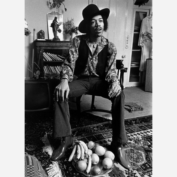 Jimi Hendrix by Barrie Wentzell