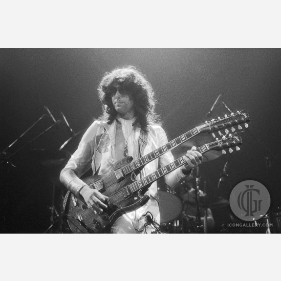 Jimmy Page of Led Zeppelin by Allan Tannenbaum
