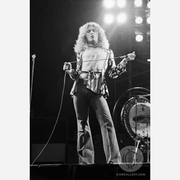 Robert Plant of Led Zeppelin by Gijsbert Hanekroot