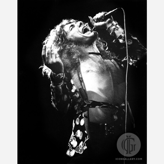 Robert Plant of Led Zeppelin by Gijsbert Hanekroot