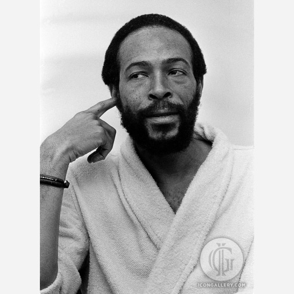 Marvin Gaye by Adrian Boot