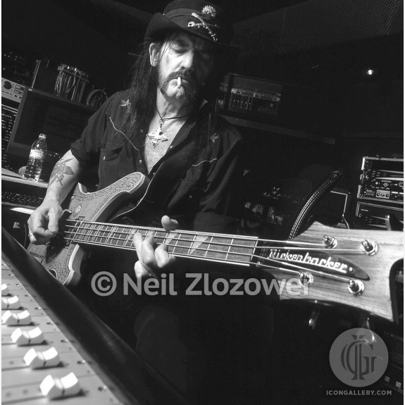 Lemmy Kilmister of Mötorhead by Neil Zlozower