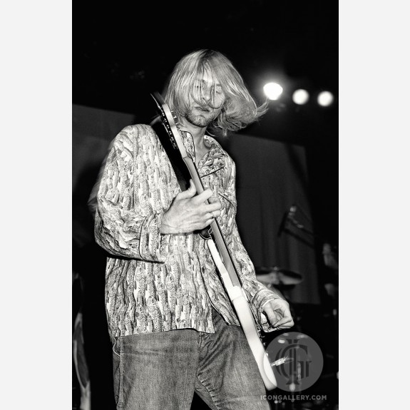 Kurt Cobain of Nirvana by Ken Settle