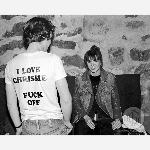 Chrissie Hynde of the Pretenders by Ebet Roberts