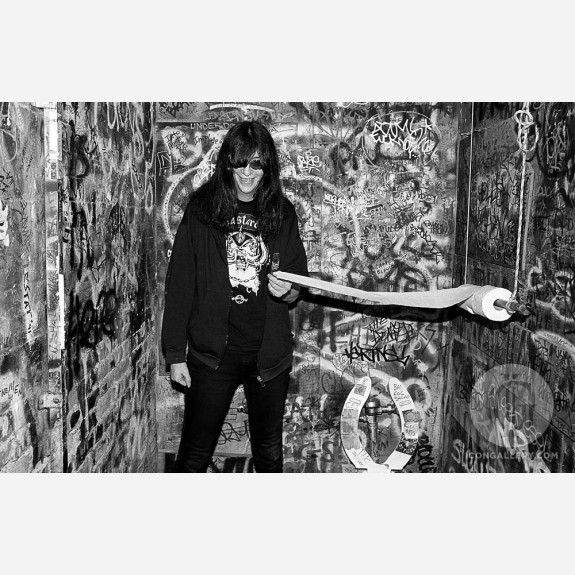 Joey Ramone of the Ramones by Ebet Roberts