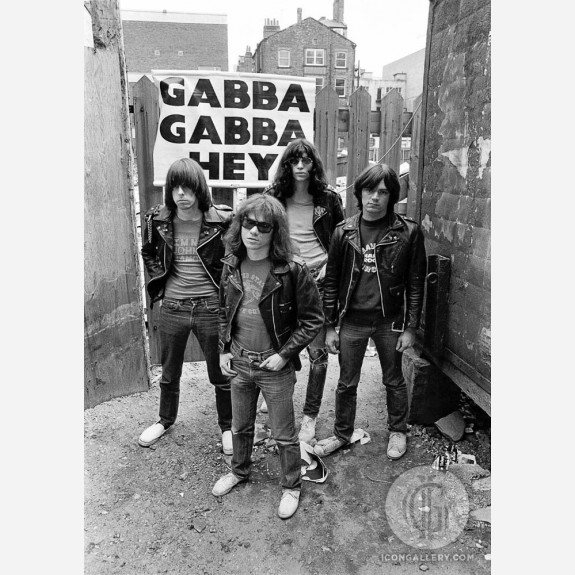 The Ramones by Ian Dickson