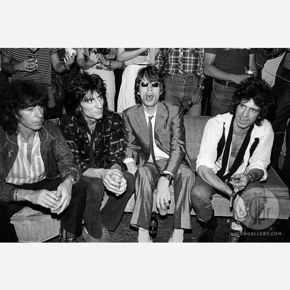 The Rolling Stones by Allan Tannenbaum