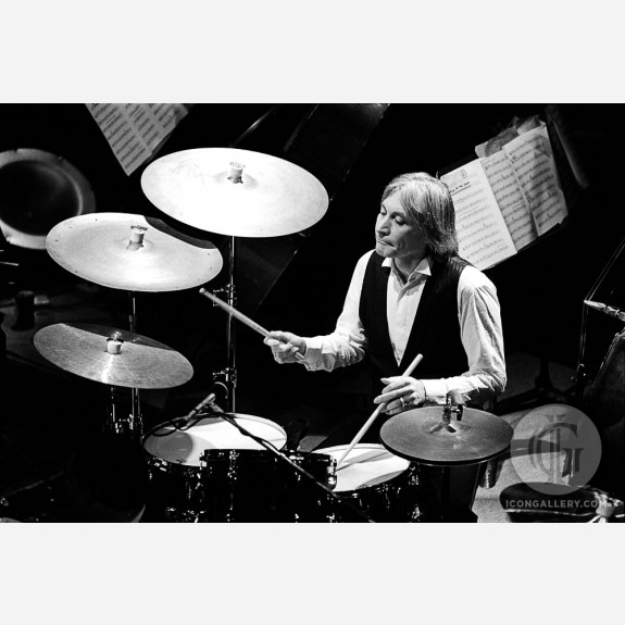 Charlie Watts of the Rolling Stones by Andy Freeberg