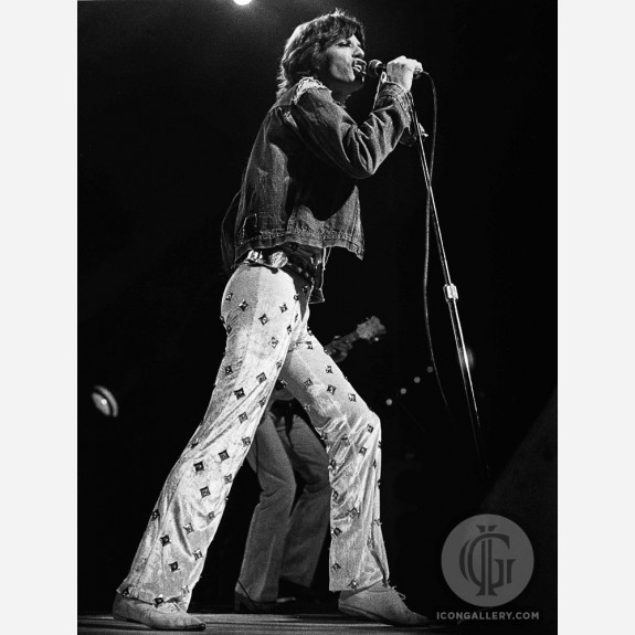 Mick Jagger of the Rolling Stones by Barrie Wentzell