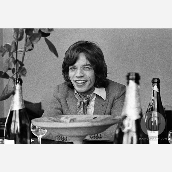 Mick Jagger of the Rolling Stones by Barrie Wentzell