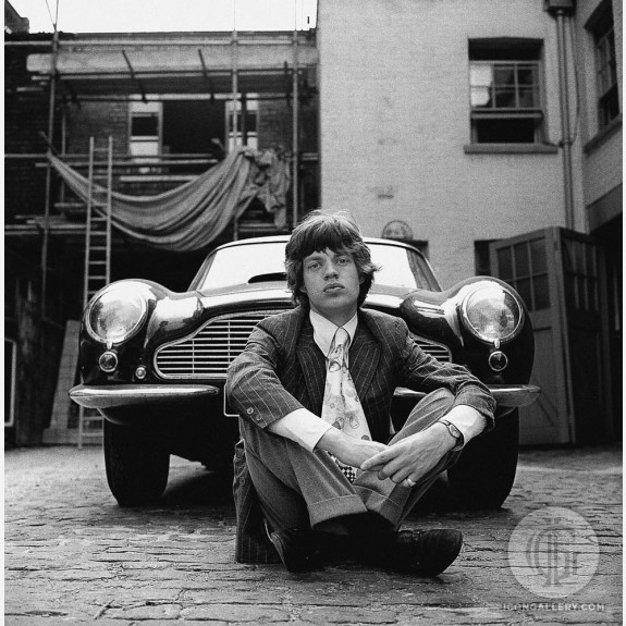 Mick Jagger of the Rolling Stones by Gered Mankowitz