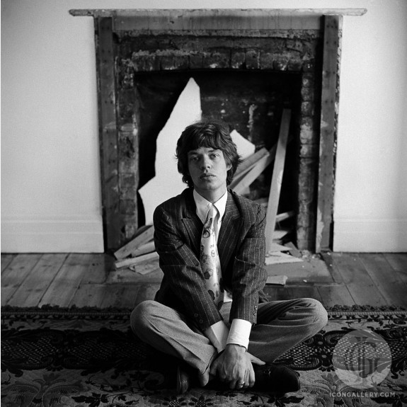 Mick Jagger of the Rolling Stones by Gered Mankowitz