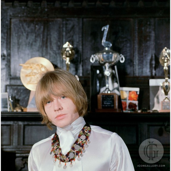 Brian Jones of the Rolling Stones by Gered Mankowitz