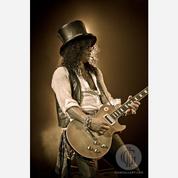 Slash of Guns N’ Roses by Jérôme Brunet