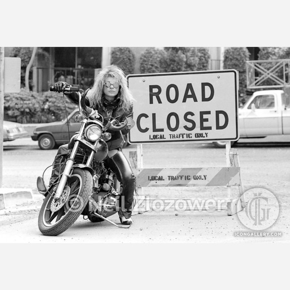 David Lee Roth of Van Halen by Neil Zlozower