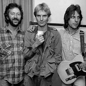 Eric Clapton, Sting & Jeff Beck by Adrian Boot