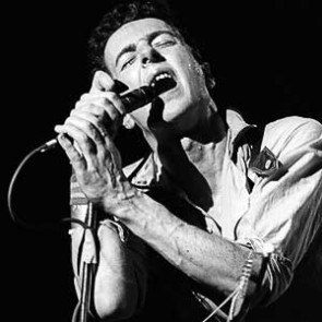 Joe Strummer of the Clash by Ebet Roberts