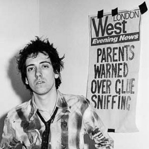 Mick Jones of the Clash by Steve Emberton