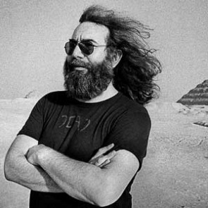 Jerry Garcia of the Grateful Dead by Adrian Boot
