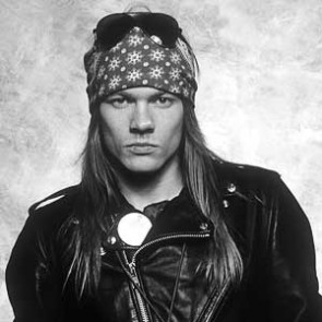 Axl Rose of Guns N’ Roses by Neil Zlozower