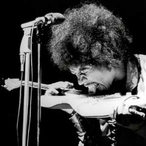 Jimi Hendrix by Christian Rose