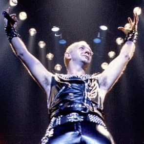 Rob Halford of Judas Priest by Al Rendon