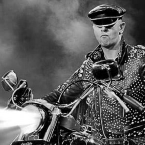 Rob Halford of Judas Priest by Ken Settle