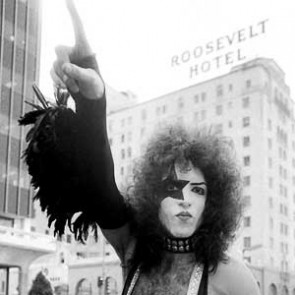 Paul Stanley of Kiss by Barry Schultz