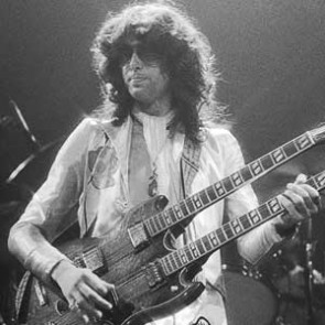 Jimmy Page of Led Zeppelin by Allan Tannenbaum