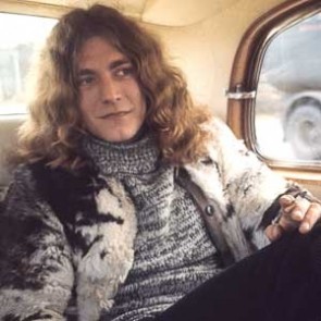 Robert Plant of Led Zeppelin by Barrie Wentzell