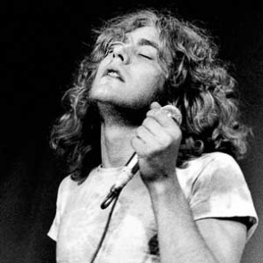 Robert Plant of Led Zeppelin by Christian Rose