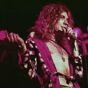 Robert Plant of Led Zeppelin by James Fortune