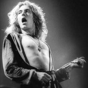 Robert Plant of Led Zeppelin by Neil Zlozower