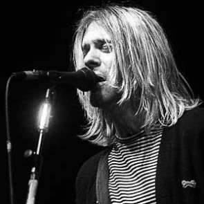 Kurt Cobain of Nirvana by Ebet Roberts
