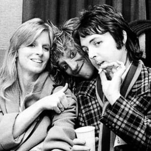 Paul & Linda McCartney by Ian Dickson