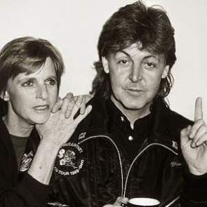 Paul & Linda McCartney by Ken Settle